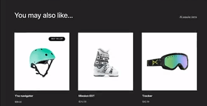 Shopify website customization